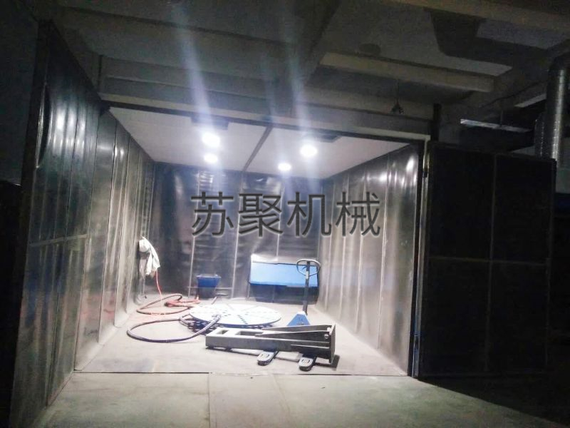 機(jī)械回收式噴砂房